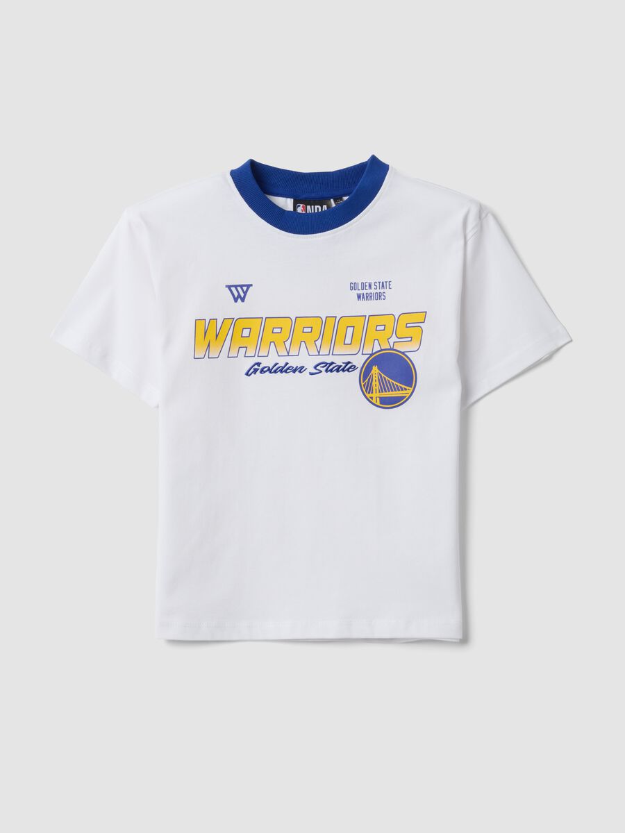 White short-sleeve pure cotton T-shirt_0