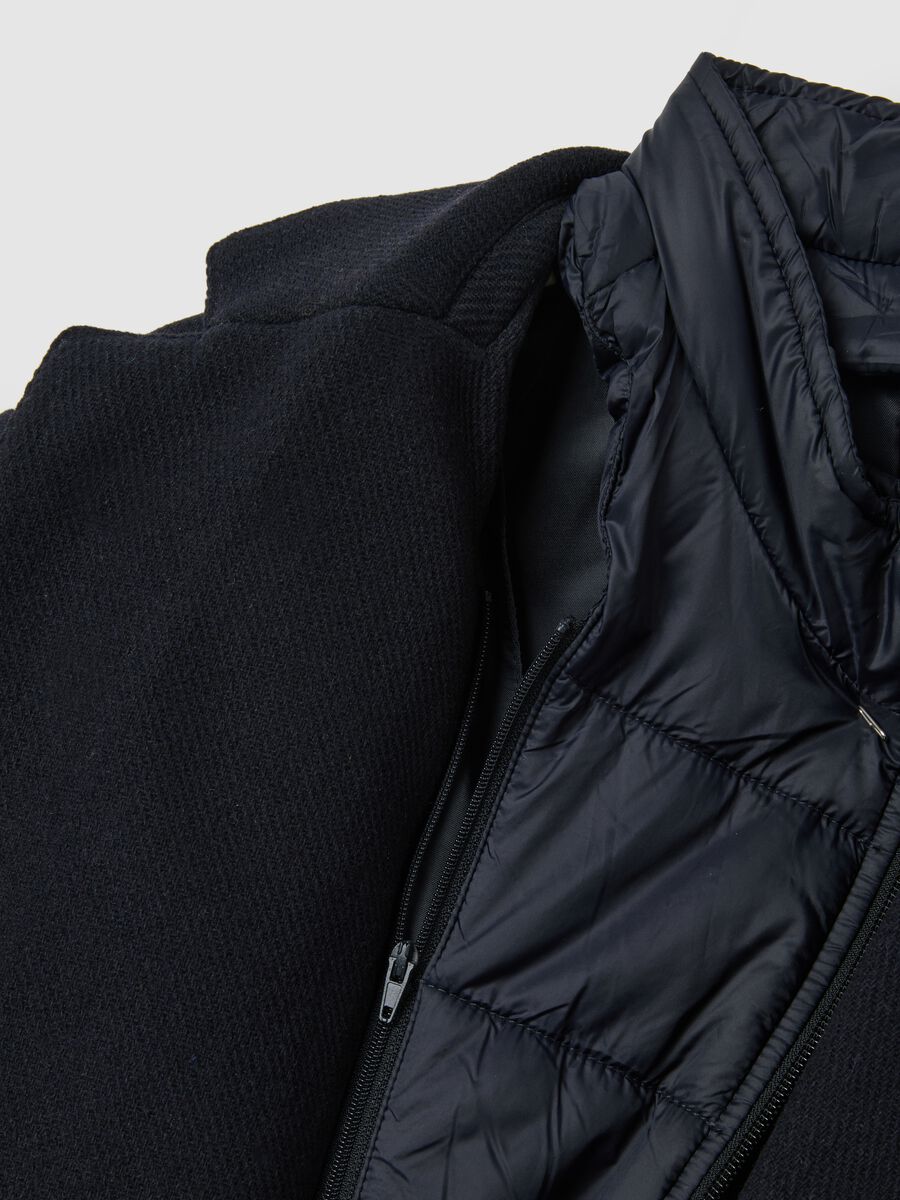 Cappotto Chesterfield nero regular fit_5