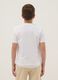 White pure cotton boys&rsquo; T-shirt, regular fit_1