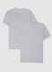 Men's grey pure cotton regular fit t-shirt_4