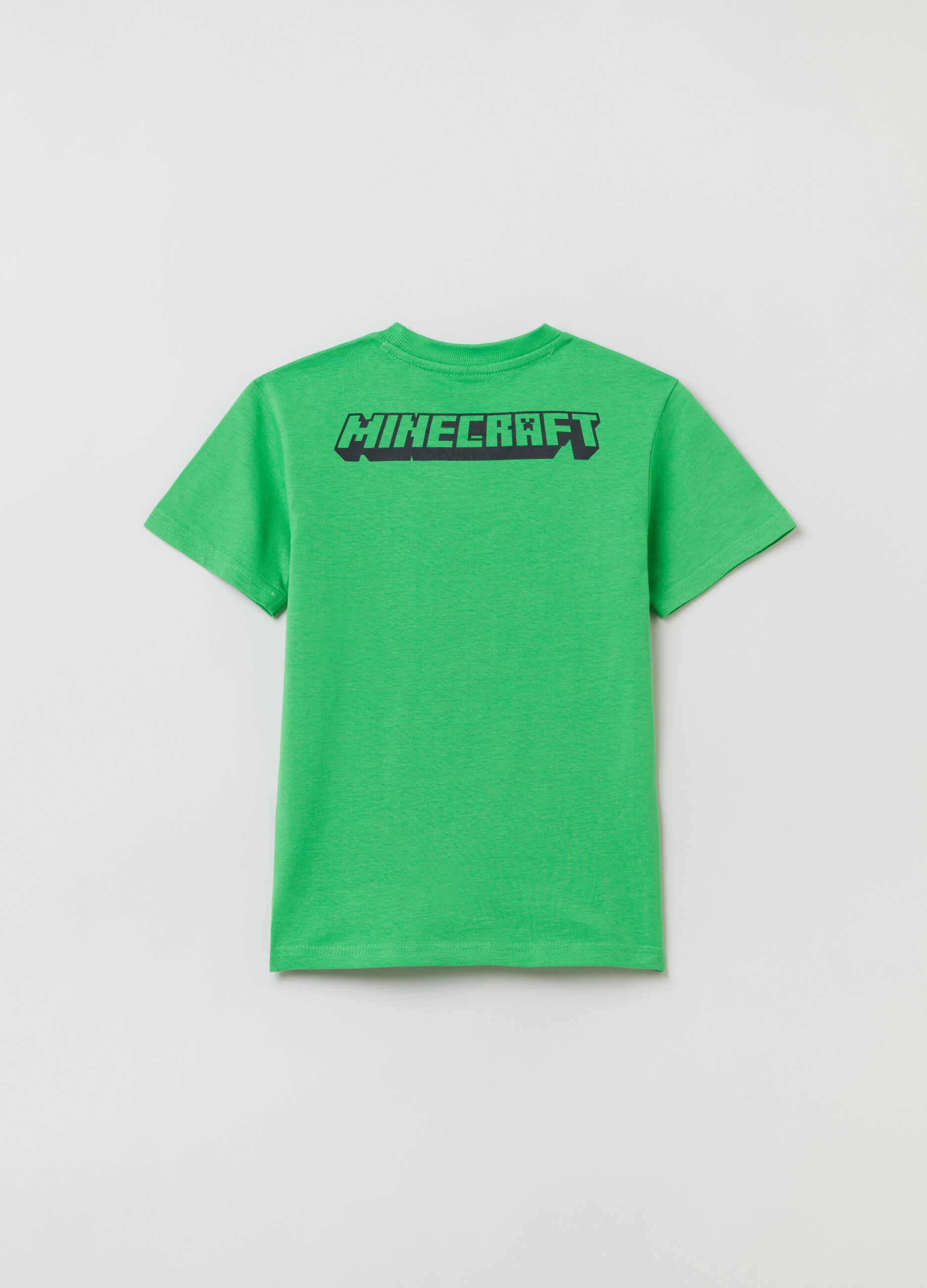 T-shirt in cotone con stampa Minecraft