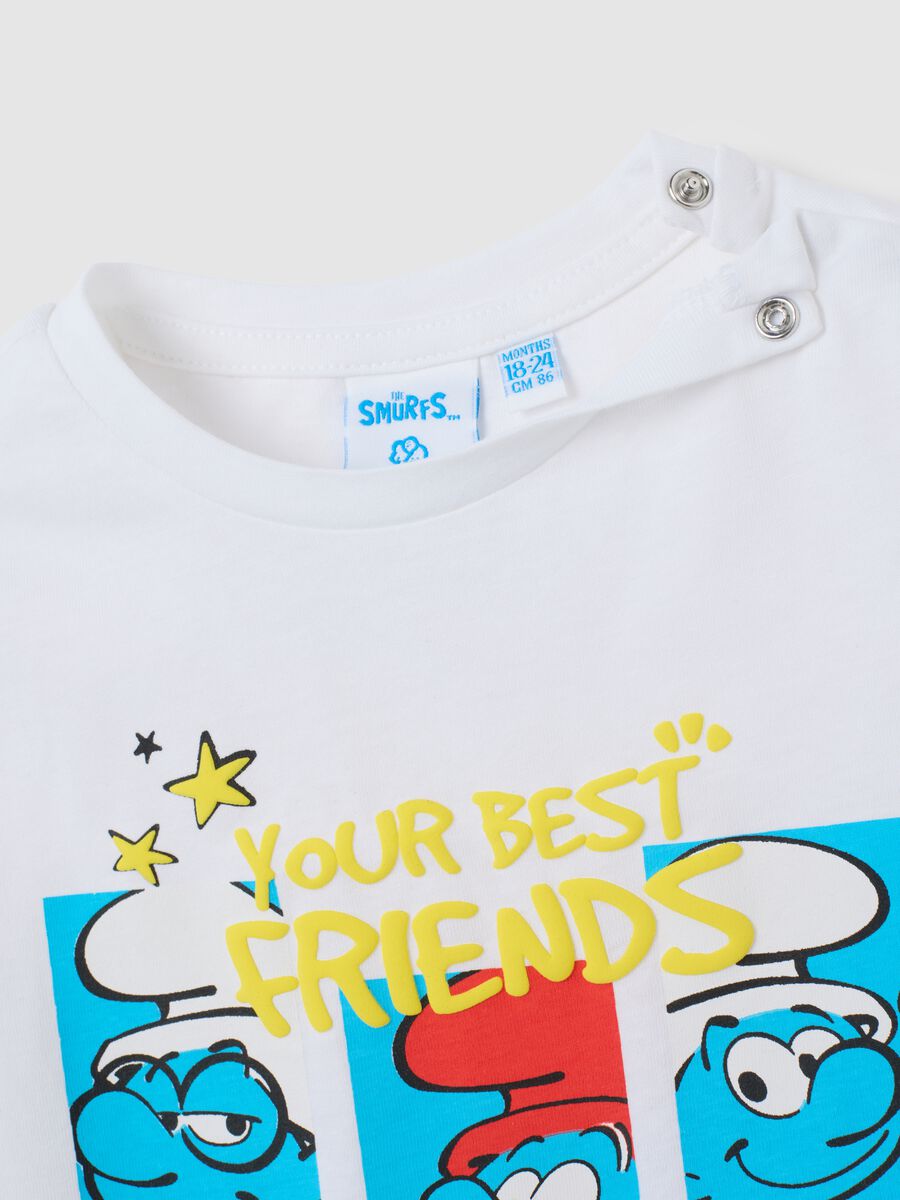 Children’s white pure cotton t-shirt regular fit_2