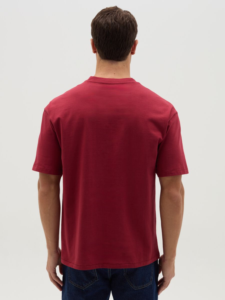 Solid colour T-shirt in organic cotton_2