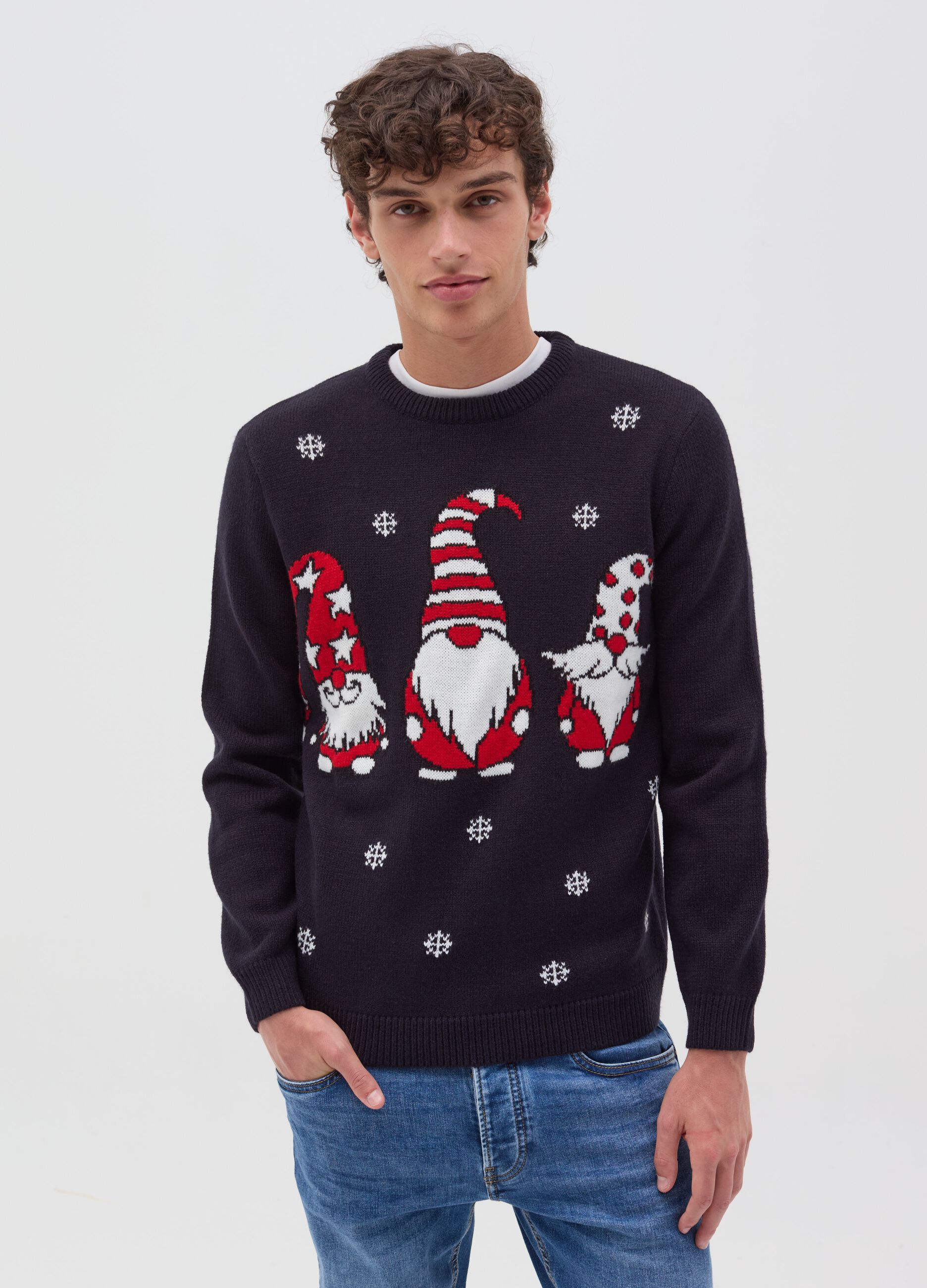 Ovs maglione natalizio uomo hot sale