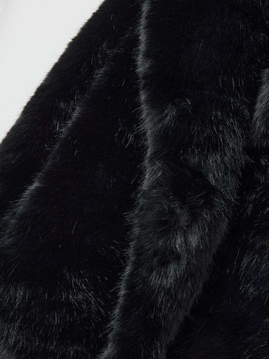 Giacca morbida nera regular fit_5