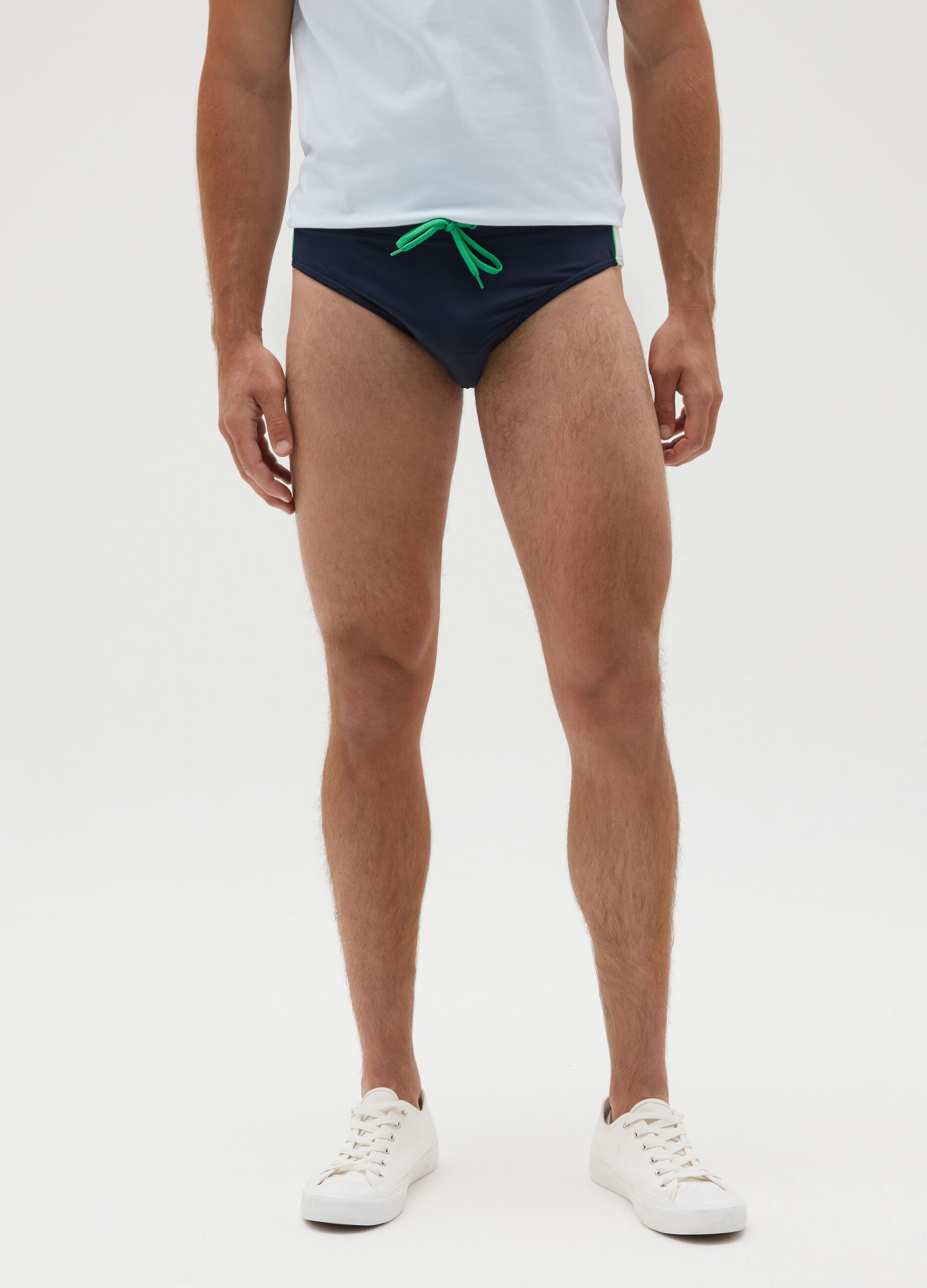 Men's Multicolour Stretch Fabric Briefs