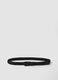 Braided black belt with matte buckle_0