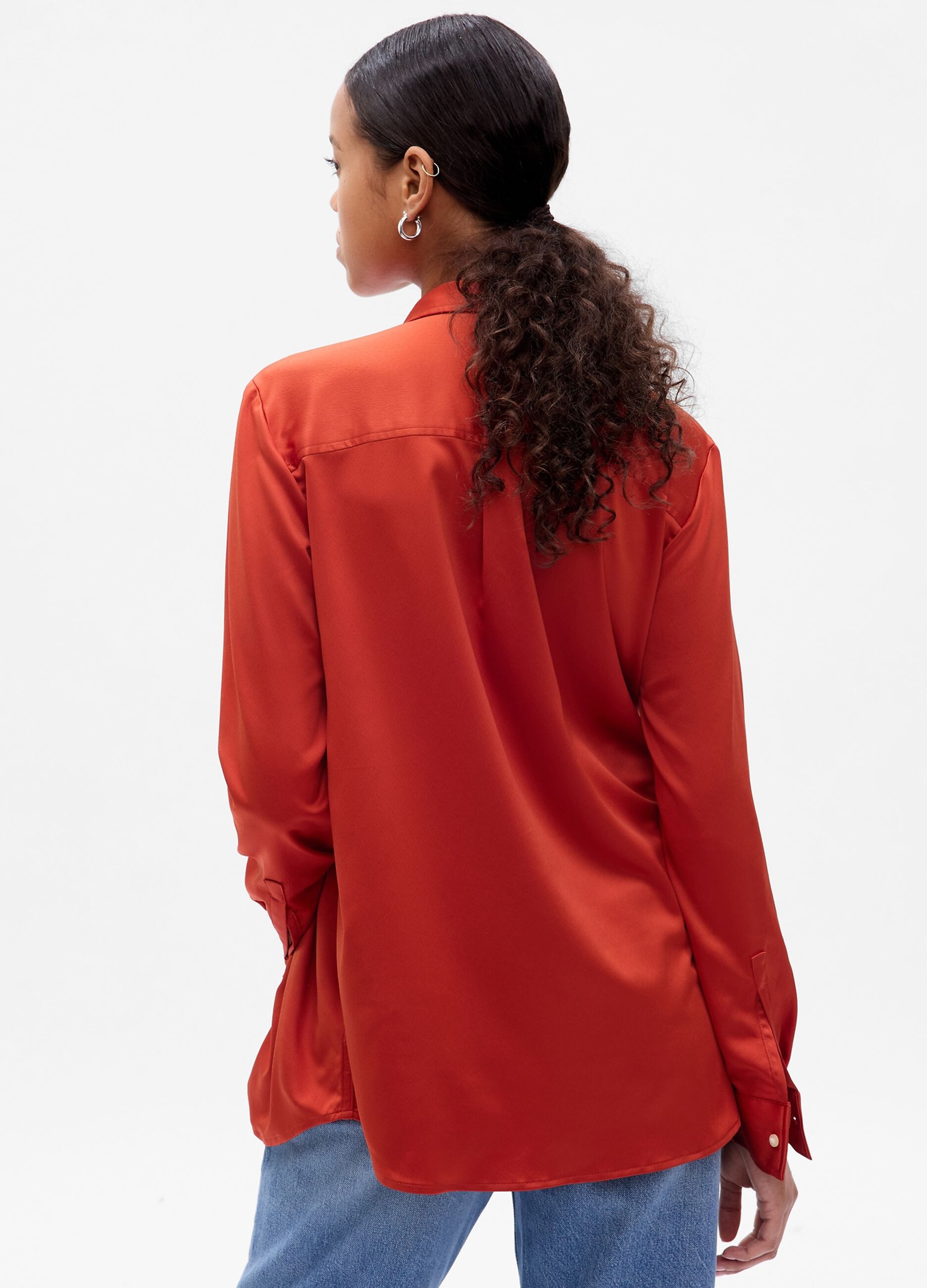 Camicia rossa donna clearance