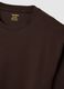 Brown regular fit pure cotton shirt_5