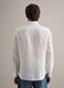 White Pure Linen Long-Sleeve Shirt, Regular Fit_3