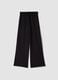 Black Pure Cotton Baggy Jogger Trousers_4