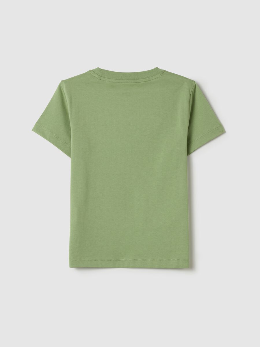 Cotton T-shirt with print_1