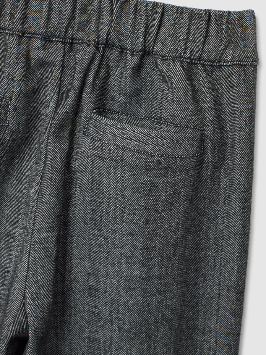 Girls' Grey Wide-Leg Trousers_3