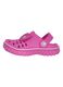 Girls' pink sandals with heart embellishment_0