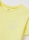 Yellow T-shirt in cotton with diamant&eacute;s_2