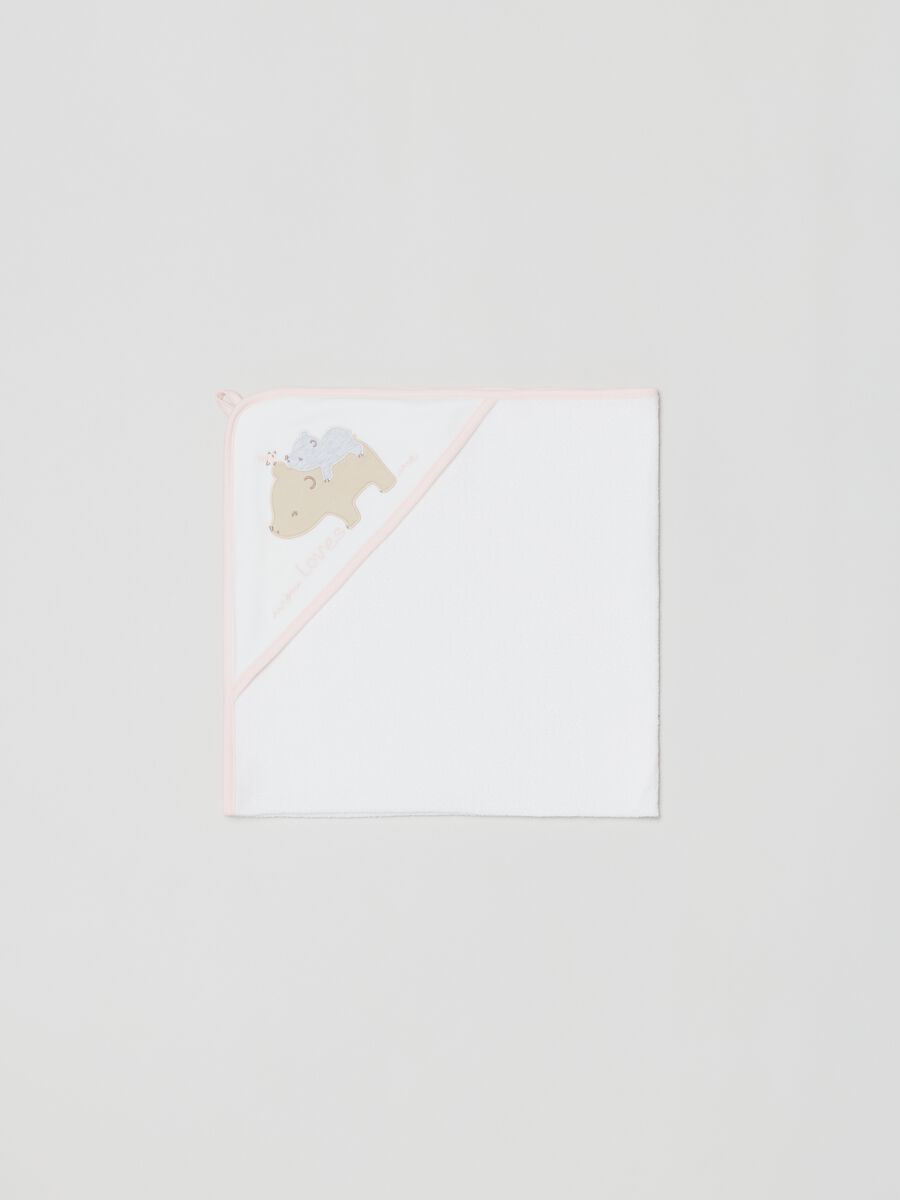 Accappatoio con ricamo orsetti_0