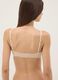 Beige balconette bra with removable padding_2