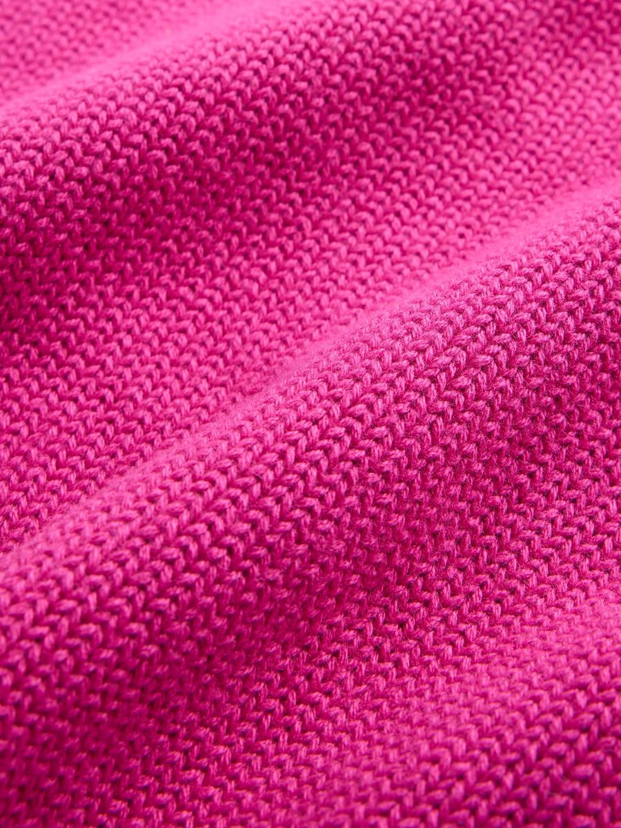 Pink cotton jumper for girls_4