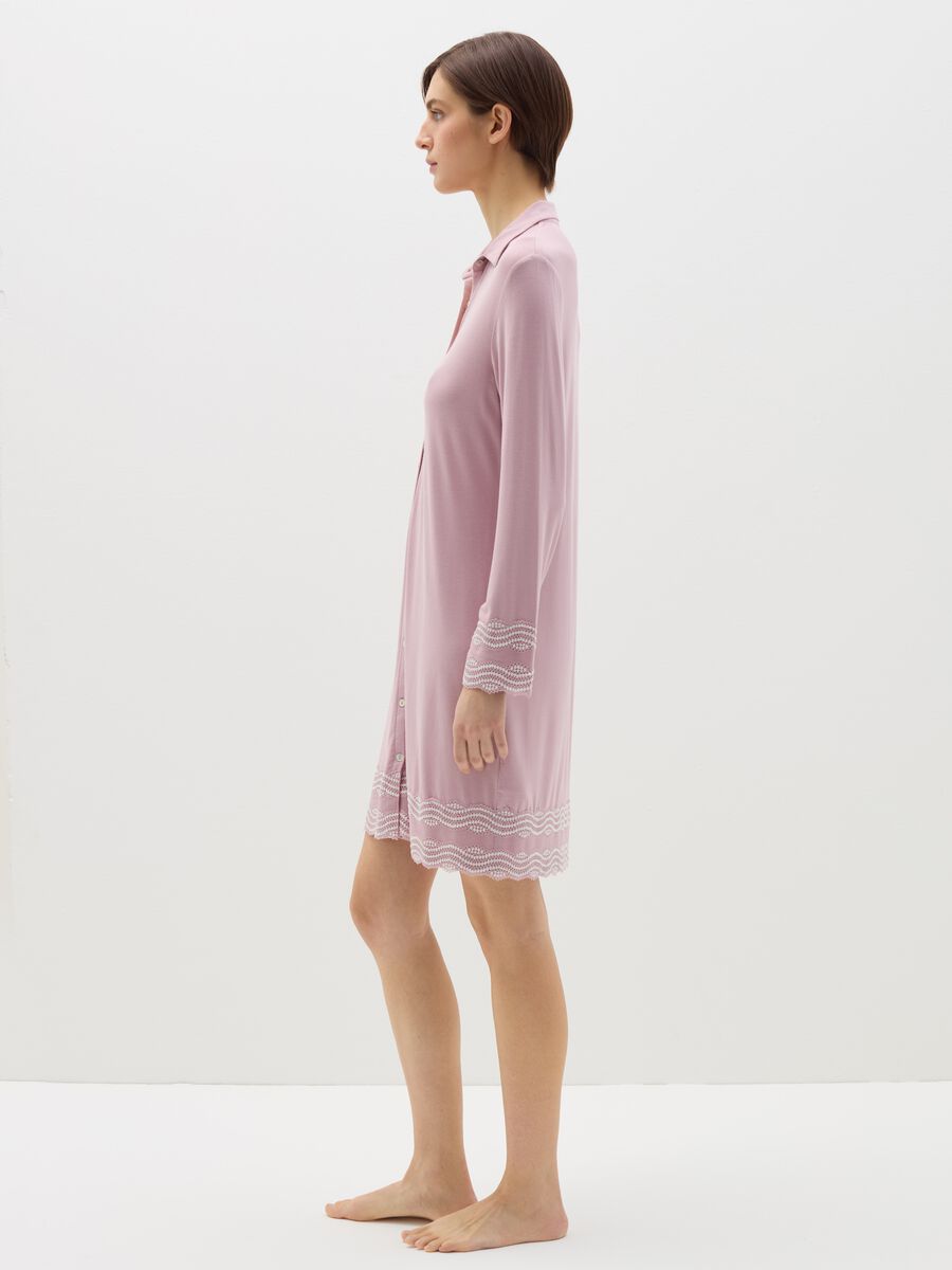 Modal nightshirt with contrasting details_1