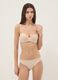 Beige balconette bra with removable padding_1