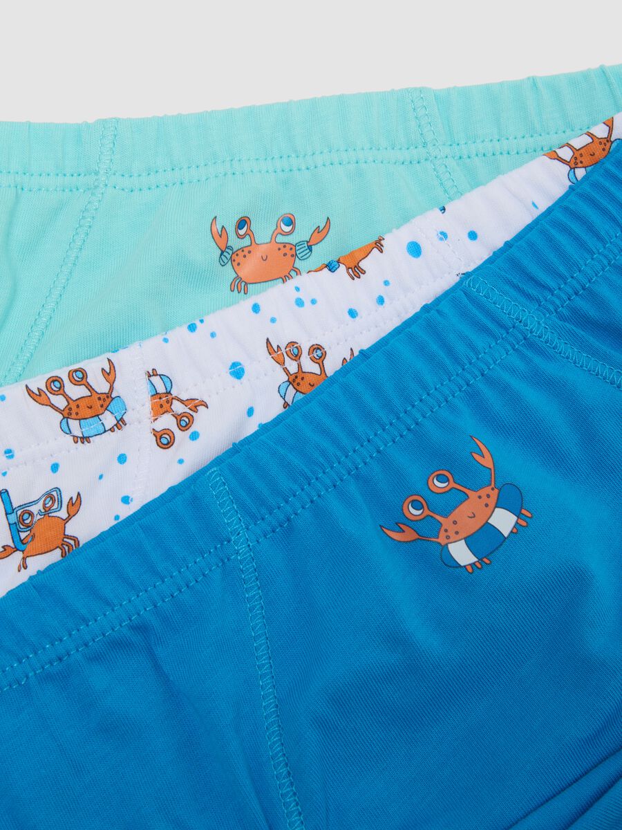 Multipack slip in puro cotone multicolor da bambino_3