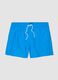 Boxer da mare blu con elastico in vita_4