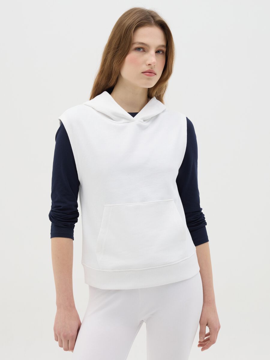 White Cotton Short Sleeve T-shirt by Ovs_0