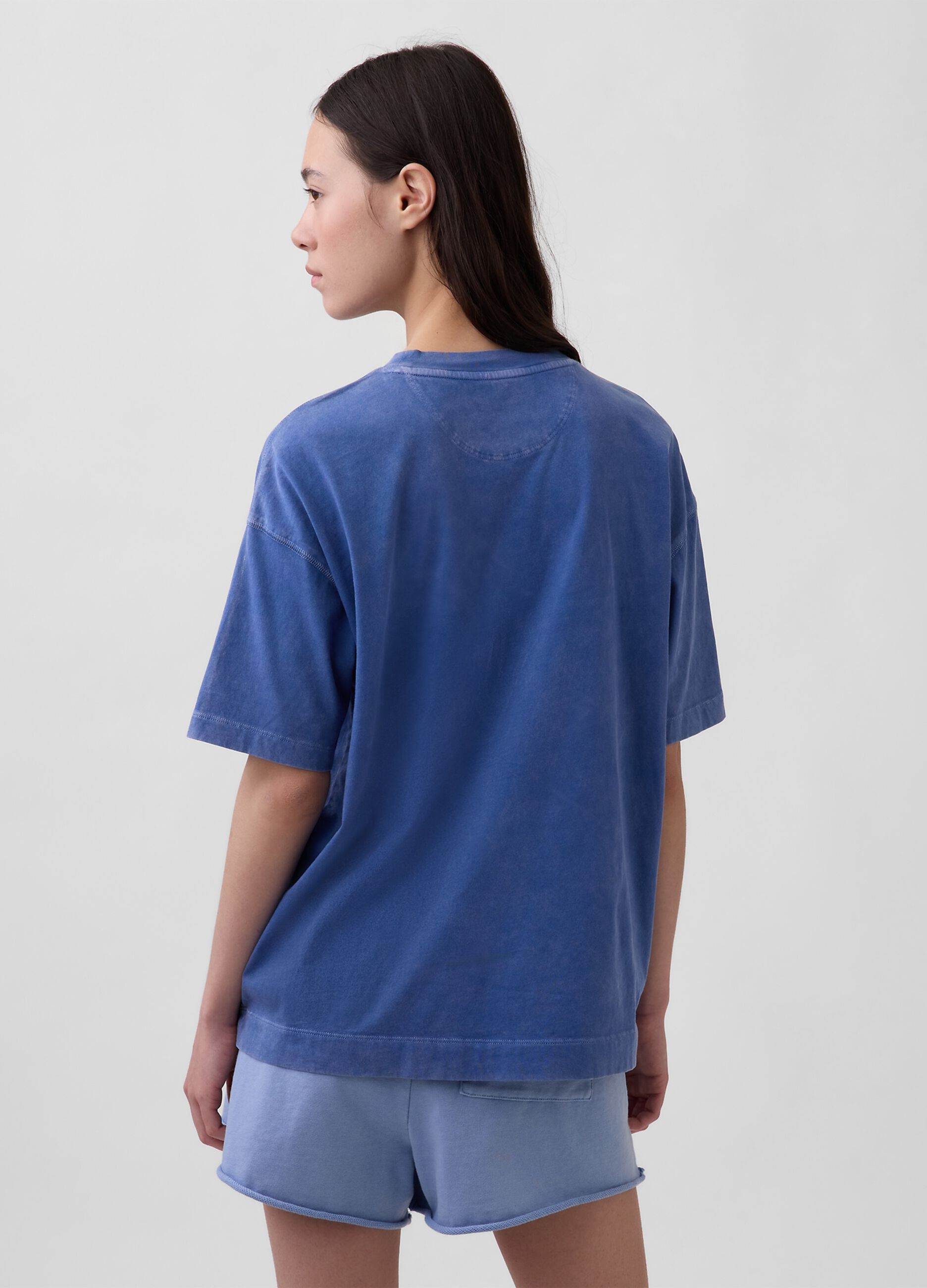 Pure cotton short-sleeve T-shirt