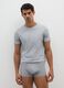 Twin-pack of grey regular fit cotton t-shirts_0