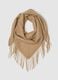 Beige Scarf with Fringe_3