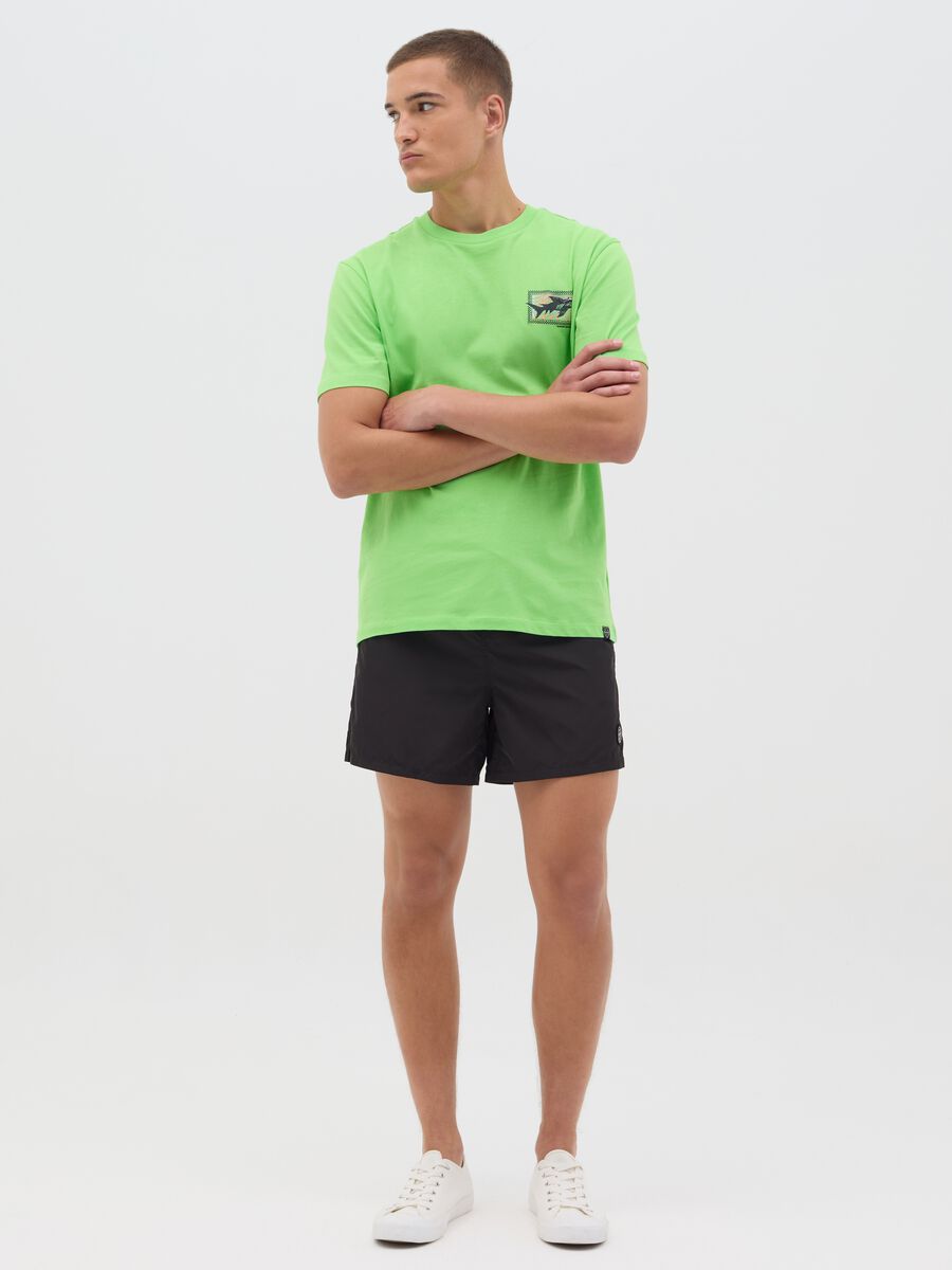 Black Maui Swim Shorts_0