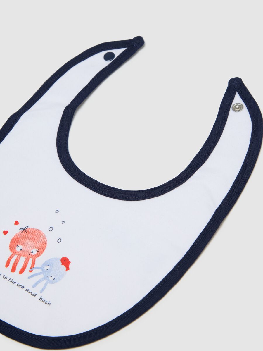 Multicolour pure cotton baby bib_2