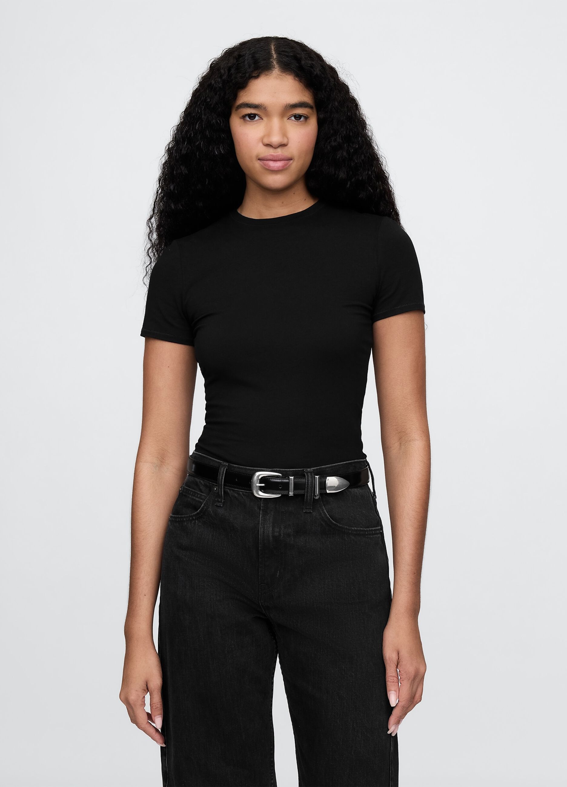 Body in cotone elasticizzato