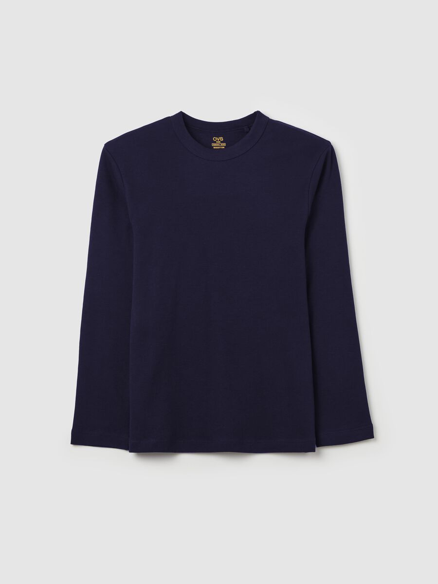 Essential long-sleeved T-shirt in organic cotton_3