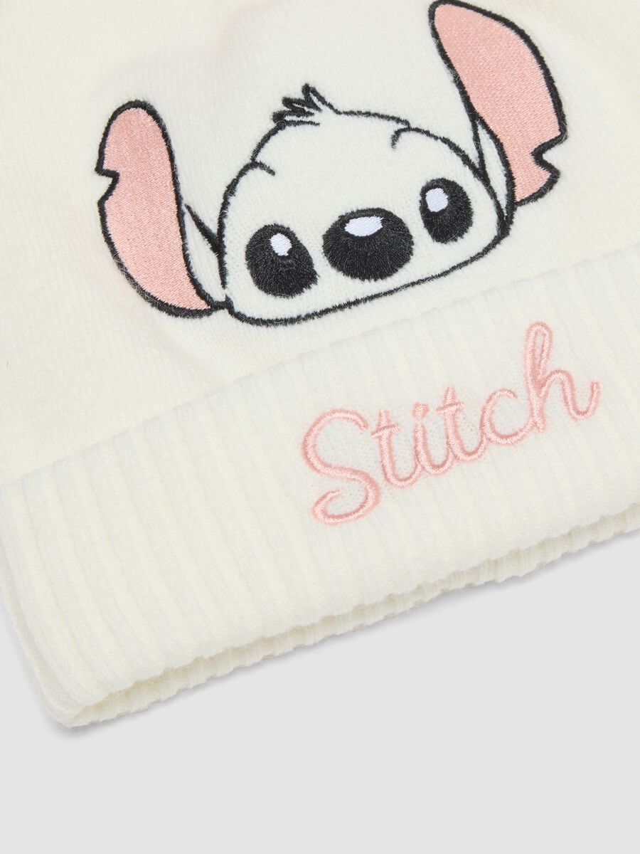 White Lilo & Stitch Hat and Gloves Set_2