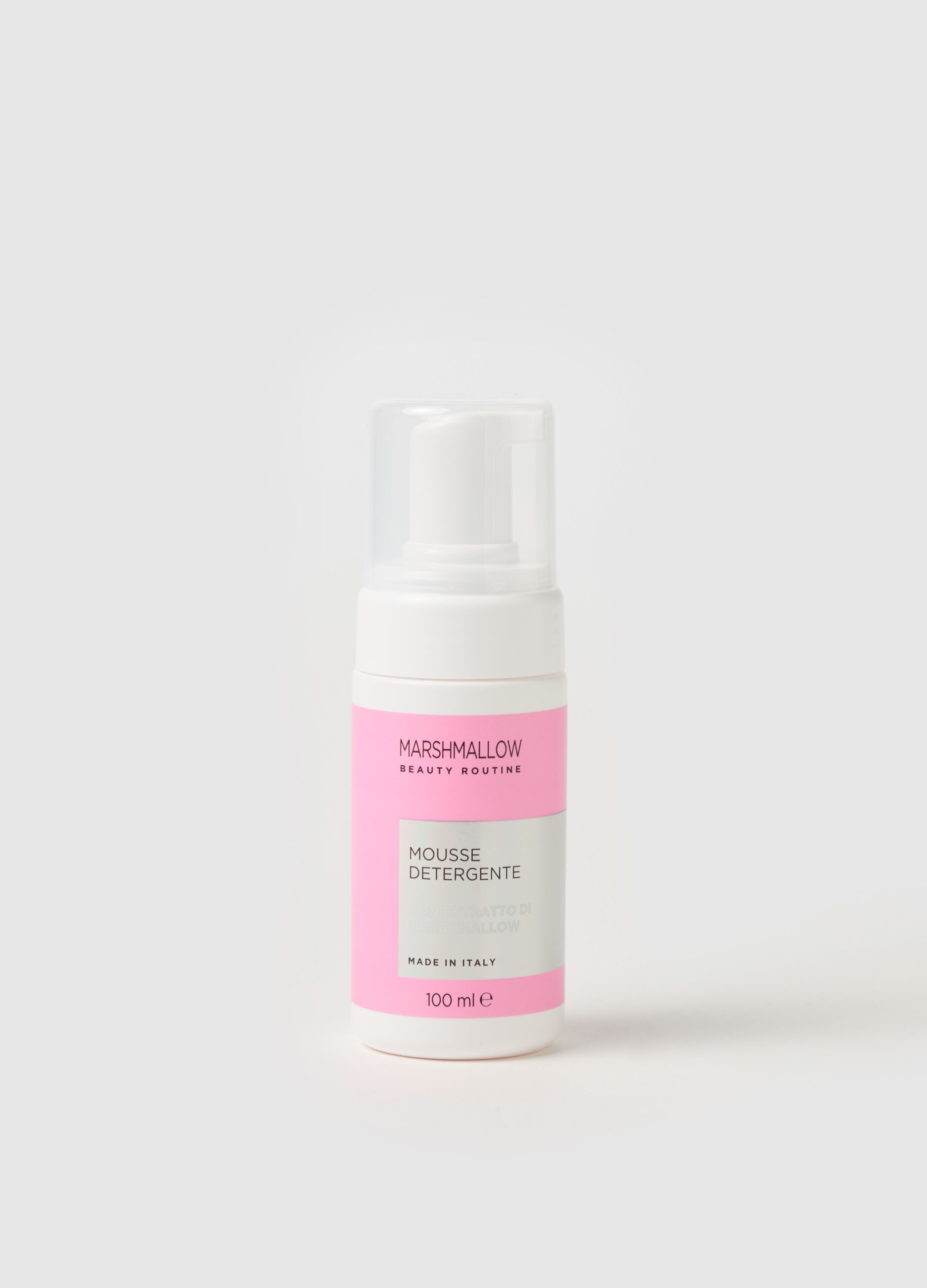 Mousse detergente al marshmallow