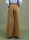 Brown stretch cotton wide-leg trousers_2