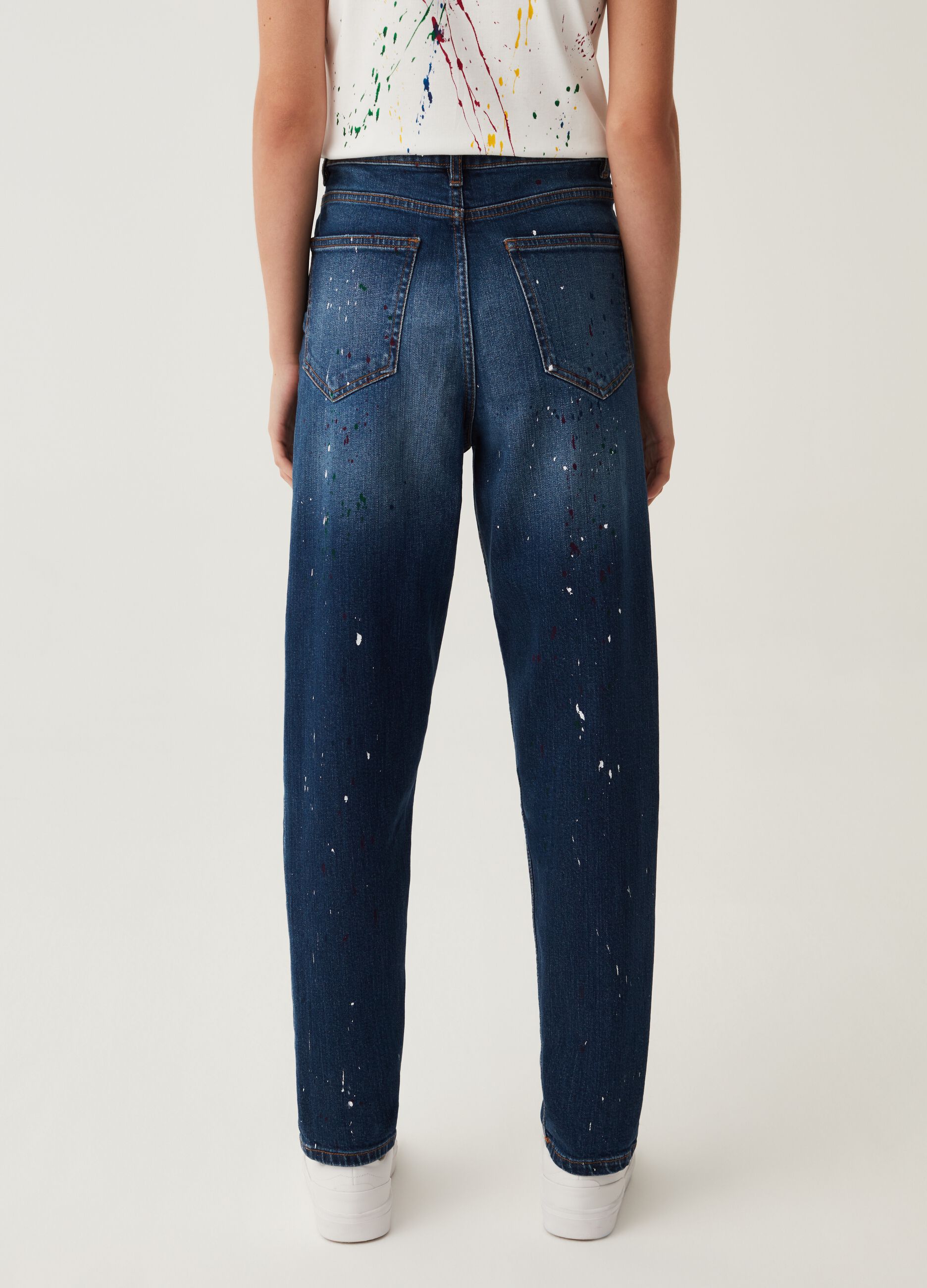 Jeans mom fit slim RE-UP_2