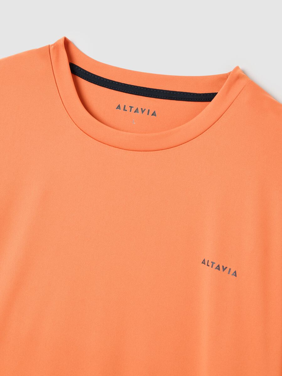 Technical Fabric T-shirt with Contrast Trims ALTAVIA COURT_5