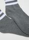 Multicolour cotton blend socks tripack set_1