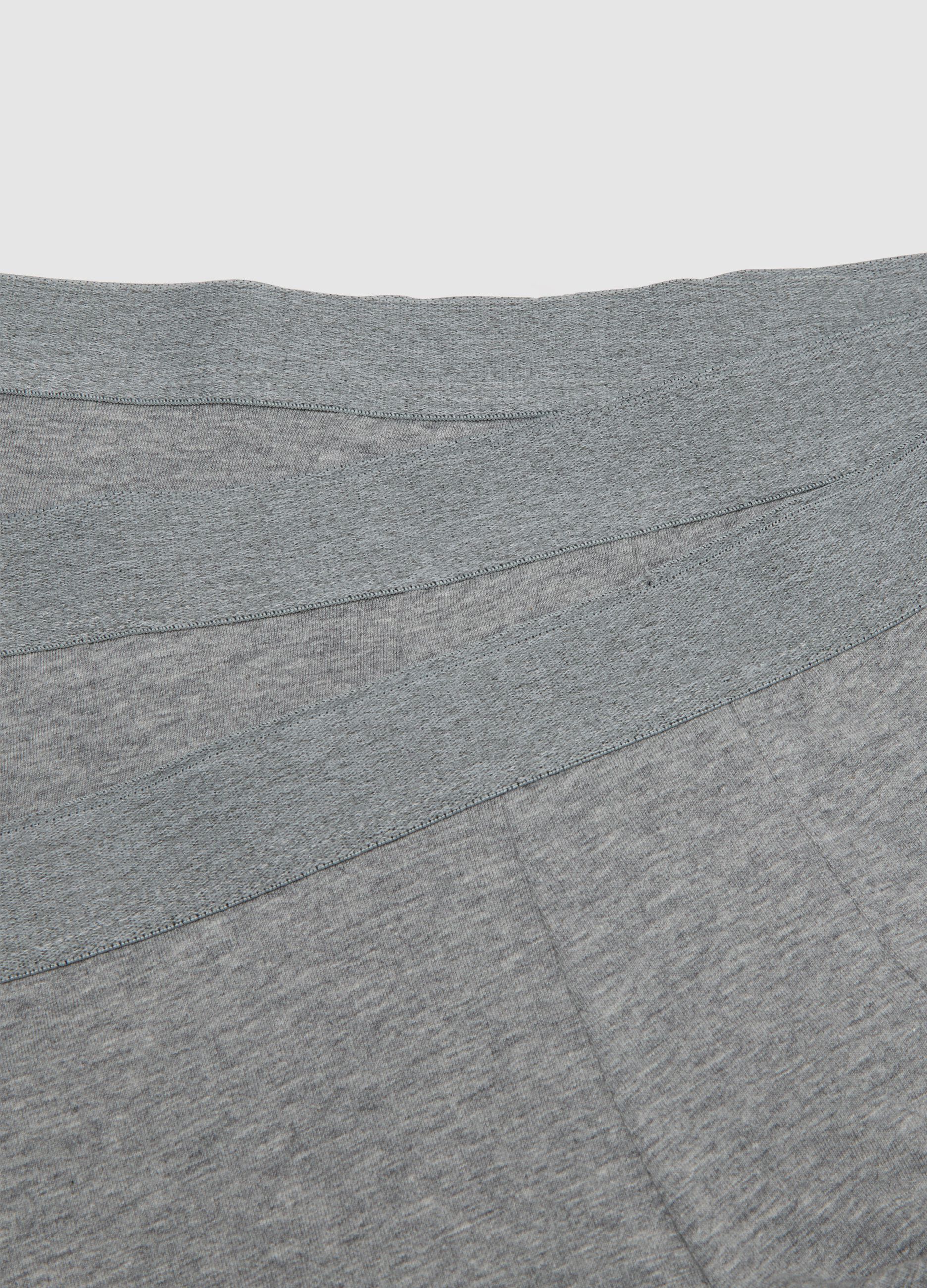 Set of three grey stretch cotton regular fit boxers