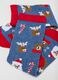 Kids' multicolour Christmas long socks twin-pack in cotton blend_1