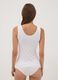 White stretch viscose vest top with deep V-neck and lace trim_3