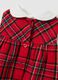 Multicoloured checked baby girl's cotton outfit, regular fit_3
