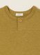 Green baby linen and cotton blend T-shirt, regular fit_1