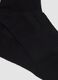 3-pack of black ankle sports socks in organic cotton blend_2
