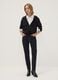 Blue slim-fit stretch cotton jeans_0