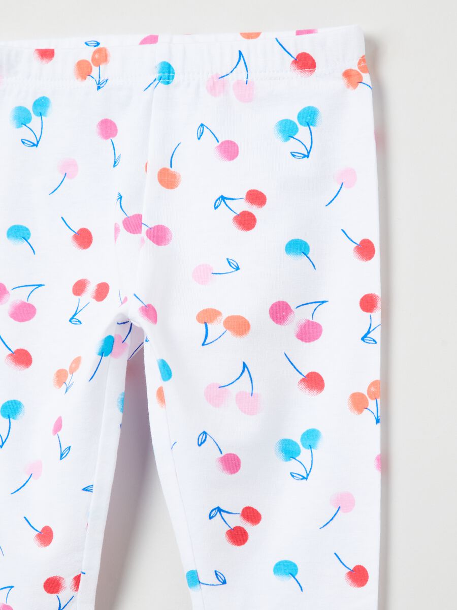 Jersey leggings with print_2