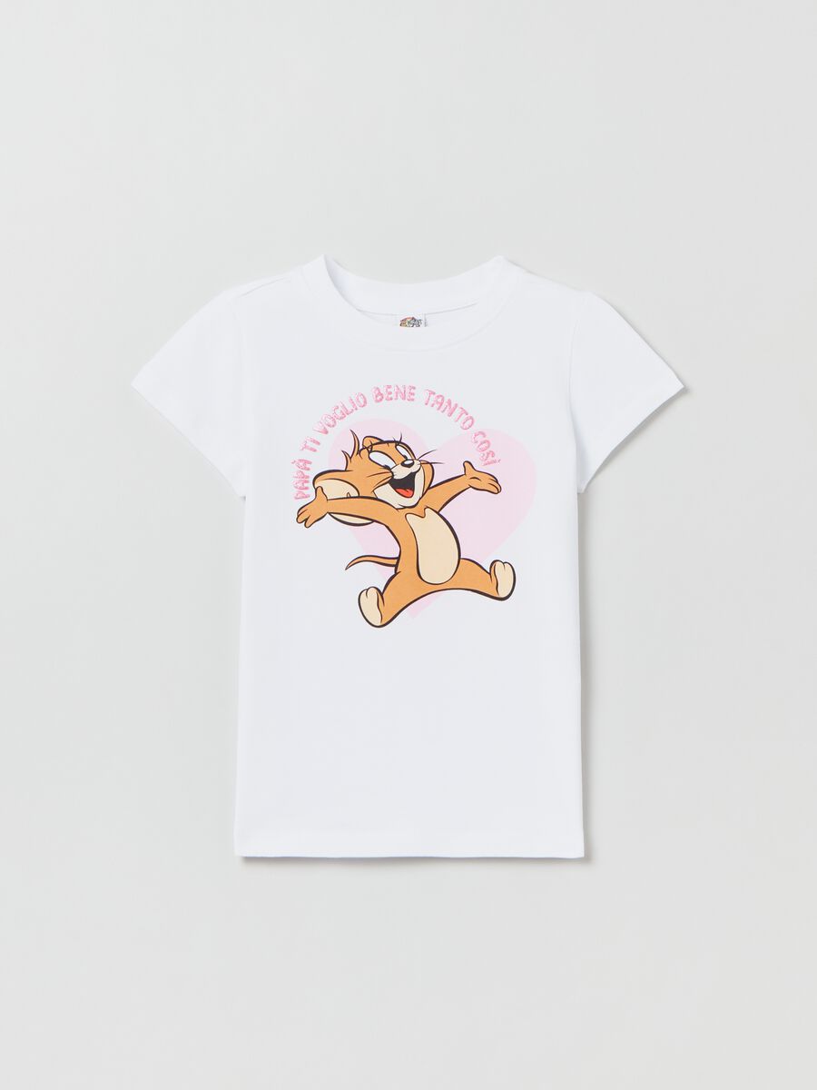 T-shirt con stampa Tom & Jerry_0