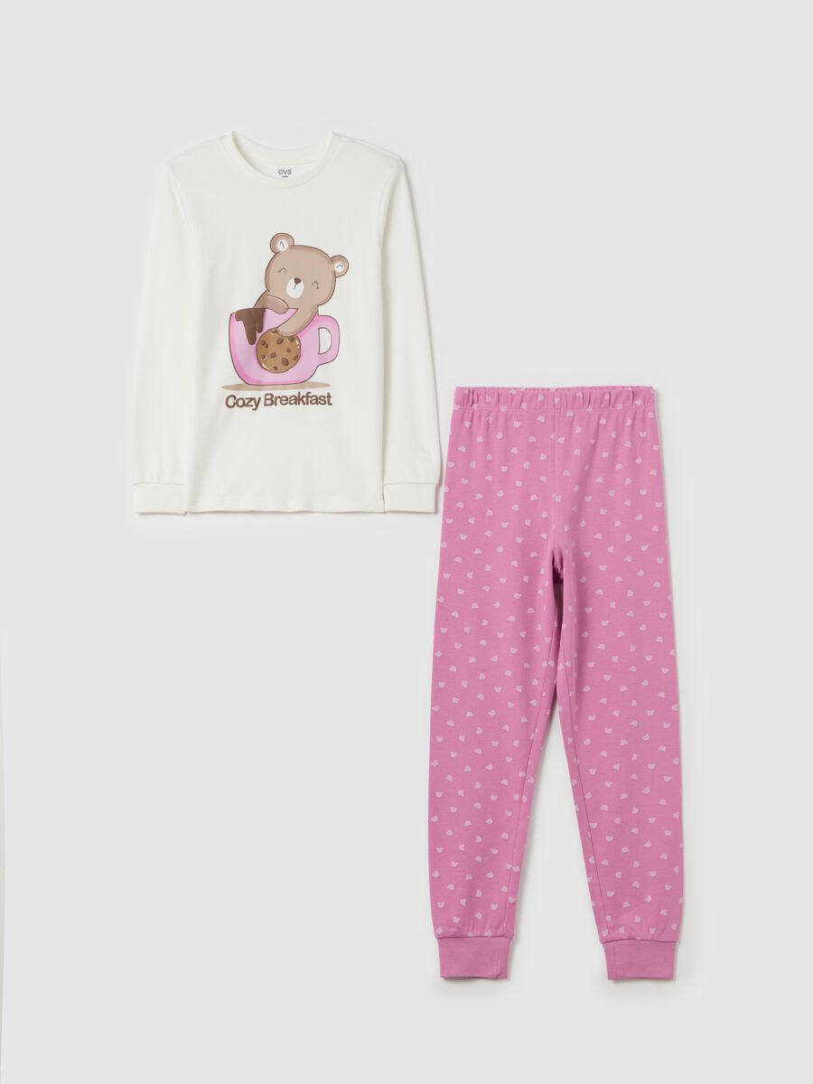 "Cozy Breakfast" pyjamas in organic cotton_0
